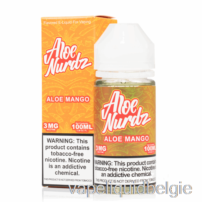 Vape Vloeibare Aloë Mango - Wolk Nurdz - 100ml 0mg